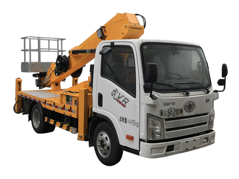 解放24米伸縮臂高空作業(yè)車(chē)